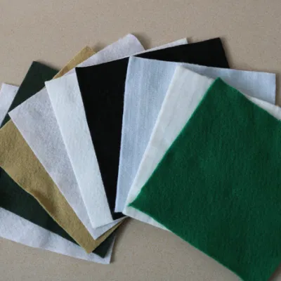 Material Geotextil no tejido de poliester/Polipropileno de varios tamaños y grosores 200G/M2