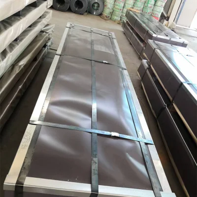 Venta caliente de alta calidad del material de construcción metálica Galvanizada la placa de acero galvanizado Gi Hierro Corrugado Hoja de techo de la casa de contenedores prefabricados