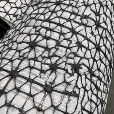 El asfalto de fibra de vidrio de geomalla diversos Geocomposite
