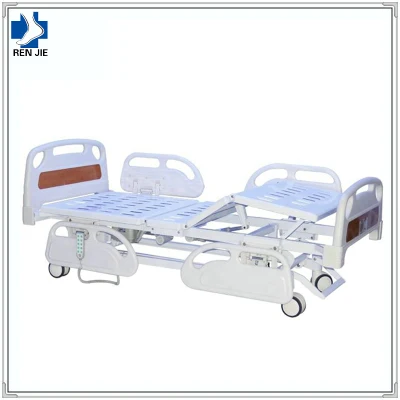 Cama básica de hospital de un solo cigüeñal 1 cama de hospital manual de cigüeñal