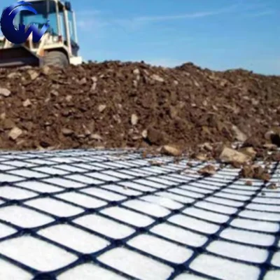 Plástico biaxial Geogrid 20kn 30kn 40Kn para refuerzo de carreteras Geogrids