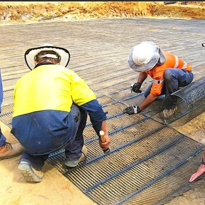 Refuerzo PP Biaxial plástico Geogrid o PP HDPE Uniaxial Geogrid