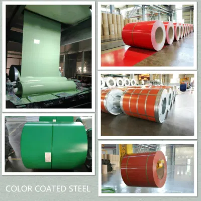 Bobinas de acero recubiertas de color prepintadas PPGL PPGI al por mayor prepintadas galvanizadas Bobinas de acero