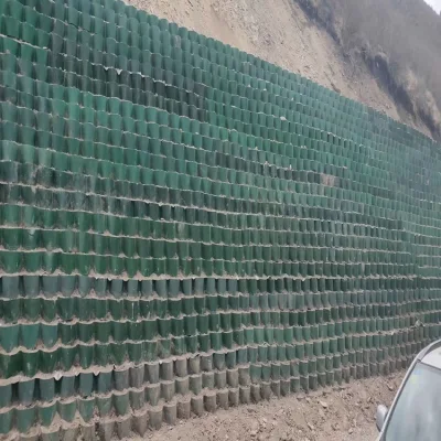 Desierto de 175mm Geocell de Geosintéticos para la pared de retención/Grava cochera parrilla pavimentadora/Pendiente Protection /negro de alta Green Grid Geocell