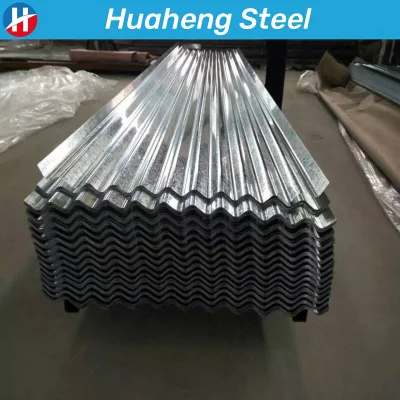 Fábrica China suministro Precio competitivo Hot DIP Gi Zinc Plate 800mm 900mm 1000mm 1200mm Zinc Metal galvanizado caliente Corrugado Plancha Roofing de acero hojas
