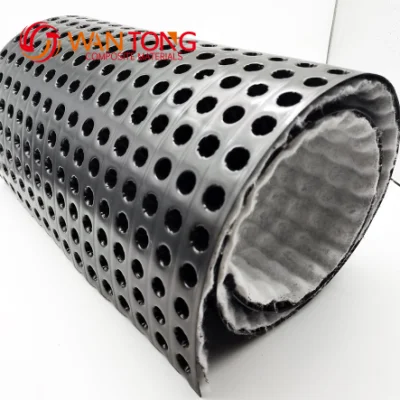Composite Geotextile Geocomposite esteras de drenaje para el área de juegos