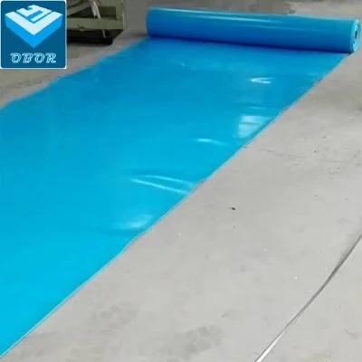 Película azul HDPE Geomembrana para presa/vertedero/Lago/biogás/Minería/pescado/Camarones Granja Liguero Fabricante Precio