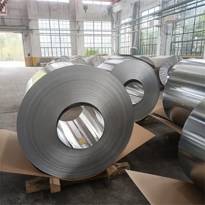 SPCC Acero laminado en frío Galvalume Zinc aluminio Chapa metálica Bobina de China Factory