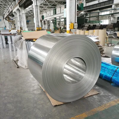SPCC Acero laminado en frío Galvalume Zinc aluminio Chapa metálica Bobina de China Factory