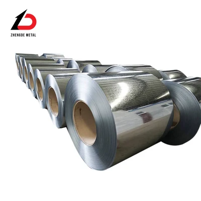 Bobina de acero galvanizado para materiales de construcción DIP AFP Gi GL SGCC China fábrica de fabricantes DX51D G60 G90 Z60 Baja Precio por Kg tiras