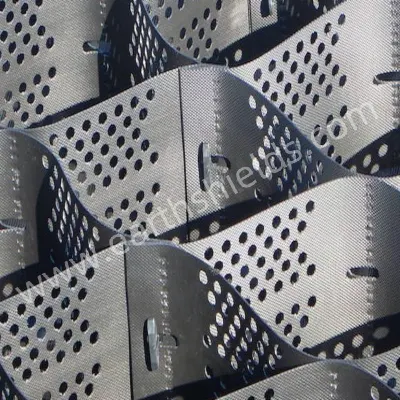 Resistencia UV negro de plástico de HDPE Precio Geocells Geocell grava Grid