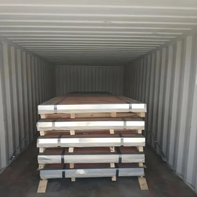 Chapa de Acero Inoxidable/Estampada/Galvanizada/Carbono/Prepintada/Hierro/Recubierta de Color/Recubierta de Zinc/Galvalume/Ondulada/Techado/Laminada en Caliente/Frío/304/316/Aleación/Aluminio/Chapa de Acero