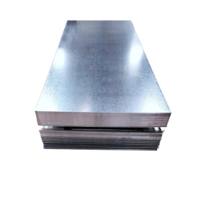 Fábrica Precio barato 4mm espeso placa de acero galvanizado DIP caliente Z80 Chapa de acero galvanizado recubierta de zinc para la venta
