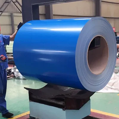 Dx51d SPCC Laminado en frío PPGL/PPGI/Gi/Gl Bobina recubierta de color PVDF Galvanizado por inmersión en caliente Galvalume Placa de acero al carbono de alta resistencia para techos de metal de aluminio.