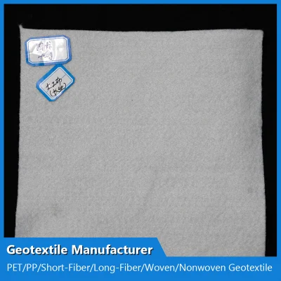 300g 350g 400g PP personalizado de fibra corta aguja Geotextil para Uso en carretera