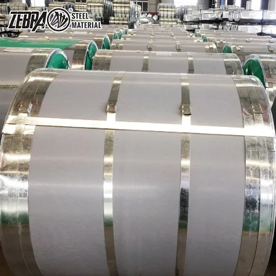 SGCC SPCC DX51D DC01 G90 Z275 laminado en frío recubierto de zinc 0,6mm 0,8mm Plancha Gi Plancha de acero galvanizado en caliente Bobina para material de construcción