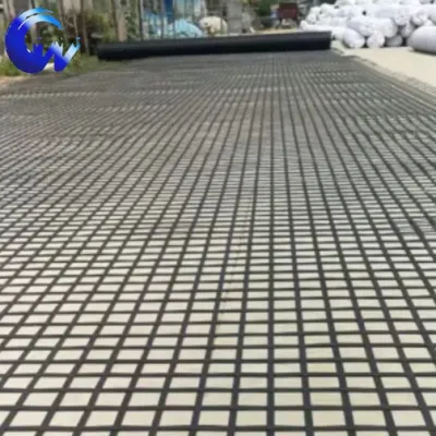 Fabricante de rejilla de PET 120-120 Fibra de vidrio Honeycomb Grid/Hormigón Grass Pavers/Soldado poliéster Geogrid