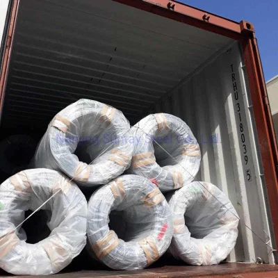 Gallinero de 3,5 mm Galvanizado Alambre jaula libre de corte de acero galvanizado JIS Non-Alloy DIN de 1% AISI ASTM BS GB