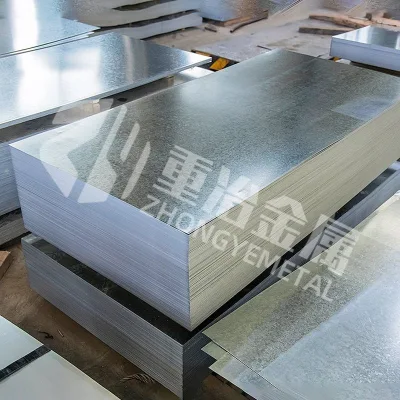 Laminado en frío Gi-Zinc-Coated-Roof PPGI/Q195/Q235 material de construcción DX51D/Dx52D/Dx53D DC51D/DC52D Hot-DIP SGCC/Z275/Z600 Electro-prepintado galvanizado Chapa de acero