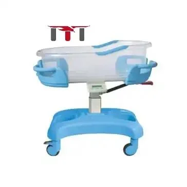 Mt Medical High Quality ABS Baby Trolley Hospital Cart recién nacido Cuna. Infante