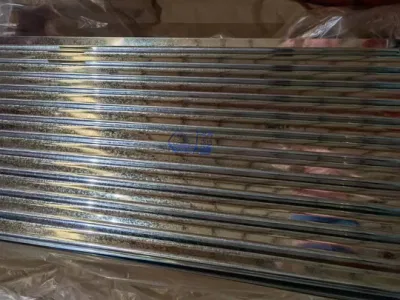 Edificio metálica de acero galvanizado de Material de acero galvanizado corrugado hoja techado