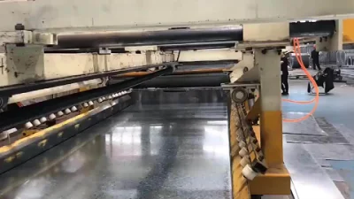 Comercio al por mayor de Metal Galvanizado Hoja de techos de hojas de la placa de acero galvanizado en construcción