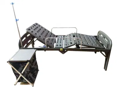 Avanzada Venta caliente portátil plegable cama de hospital para los hospitales de campaña