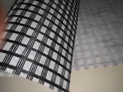 China fábrica de refuerzo de suelos y estabilización Geogrid Composite Geotextile Venta