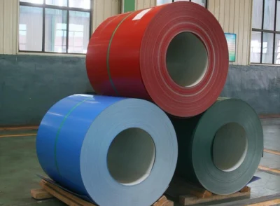 Color al por mayor Coil prepintado de acero galvanizado/PPGI/PPGL para la construcción