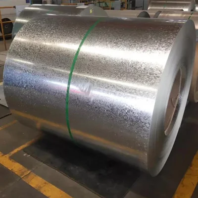 Fábrica de acero galvanizado bobina G500 de acero en espiral DIP caliente galvanizado Bobina de acero