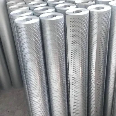 Chapa perforada de acero galvanizado hierro aluminio/Fábrica de malla metálica perforada