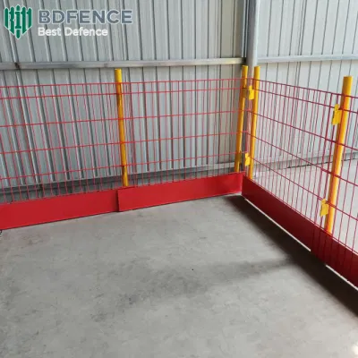 Construcción de edificios recubiertos de polvo Seguridad borde Protección contra caídas Barrera de cercado