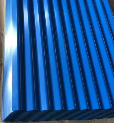 Industrial largo Span Color Stone Coated PPGI/PPGL Zinc galvanizado Corrugado Acero hierro Roofing Tole Sheets