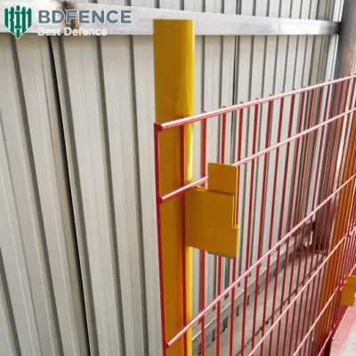 Construcción de edificios recubiertos de polvo Seguridad borde Protección contra caídas Barrera de cercado