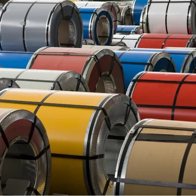 El recubrimiento de zinc PPGI Z60 Z100 Z180 Z275 DX51d Dx52D DX53D PPGI Galvanizada, acero revestido de Color de la bobina y bobinas de acero galvanizado en caliente