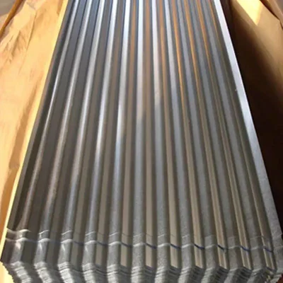 Material de construcción Precio de fábrica DX51D galvanizado galvanizado recubierto de zinc galvanizado Chapa de techo proveedores chinos