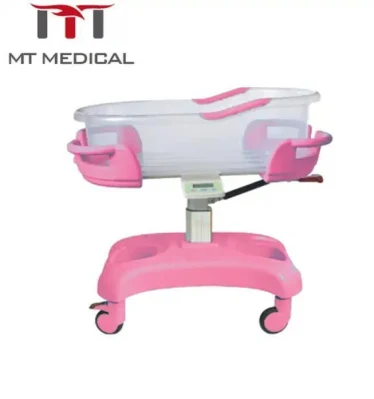 Mt Medical High Quality ABS Baby Trolley Hospital Cart recién nacido Cuna. Infante
