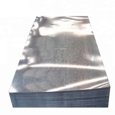 Gi Dx51d ASTM A653 Z275 Cruce caliente laminado en frío Galvalume G350 G450 G550 S350GD recubierto de zinc galvanizado Hoja de acero galvanizado