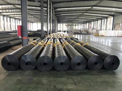 Fabricados en China Proyecto Hidráulico resistencia al impacto de 0,2mm-2.5mm hoja de polietileno de alta densidad de la membrana impermeabilizante con un buen servicio
