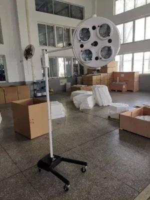 Shadowless portátil de alta calidad de luz LED lámpara de la operación quirúrgica