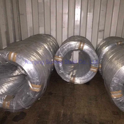 Gallinero de 3,5 mm Galvanizado Alambre jaula libre de corte de acero galvanizado JIS Non-Alloy DIN de 1% AISI ASTM BS GB