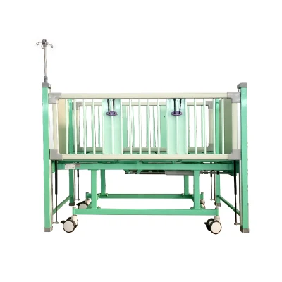 Hermoso de lujo niños médico dos Manual Hospital Newborn cama