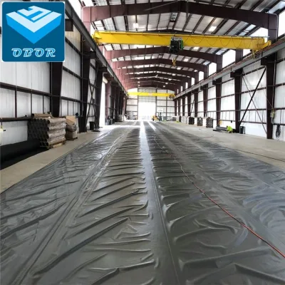 La construcción de carreteras de HDPE estándar ASTM Geomembrana compuesto