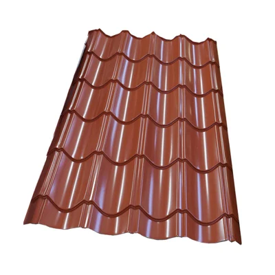 China fábrica Proveedor Color Coated PPGI Galvanized Acero Hoja para Techo