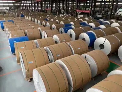 China Proveedor de aleación de aluminio 1100/3003/3004/3005/3105/5005/5052 PVDF revestimiento de aluminio de color PE Prebarnizado bobina