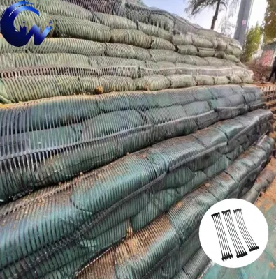 PP PE plástico de alta resistencia Geogrid uniaxial para la pared de retención Desde China