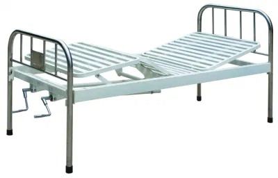La alta calidad básica Manual de la función de los precios de camas de hospital cama metálica