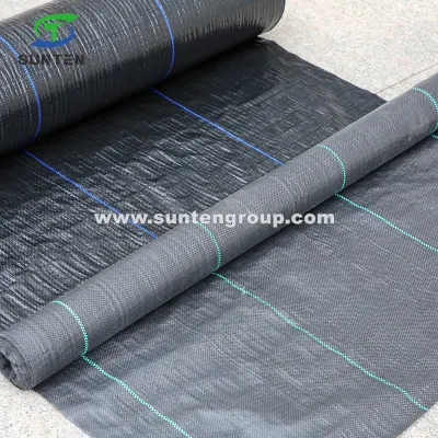 Paisaje negro resistentes a UV/Jardín/Agro el control de malezas Mat/Geotextile/masa de tejido de la tapa