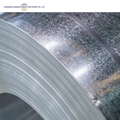 Fabricante Z90 Z120 1.2mm bobinas de acero galvanizado de 2 mm tira Gi 1250 mm