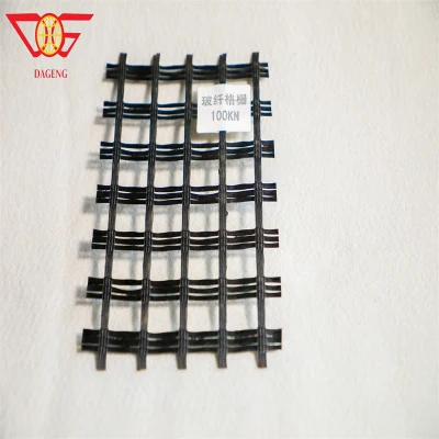 La fibra de vidrio de geomalla 120/120kn